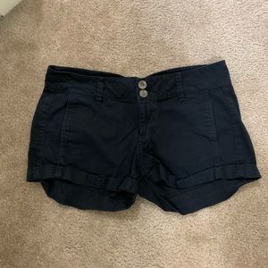 Black express shorts
